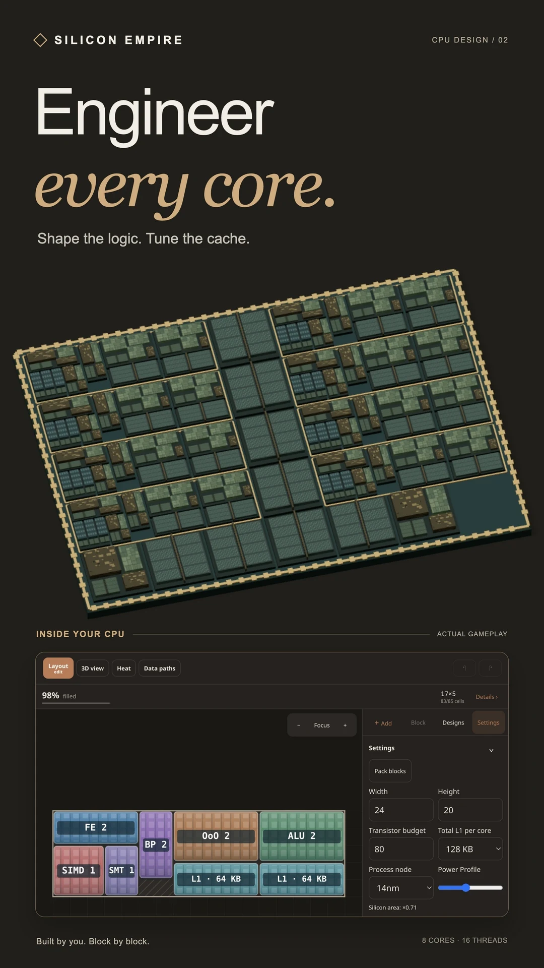 Silicon Empire: Chip Tycoon screenshot