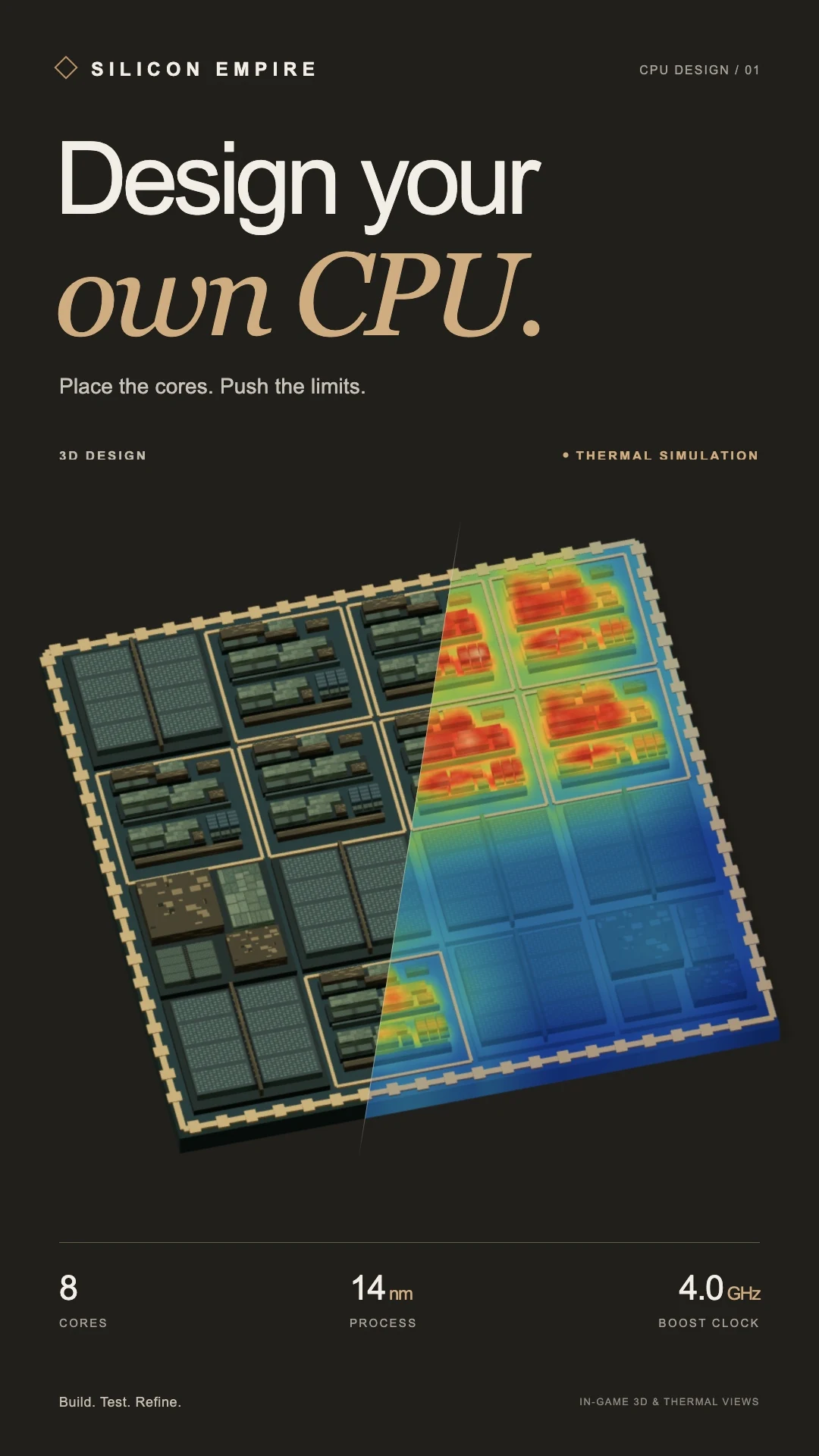 Silicon Empire: Chip Tycoon screenshot